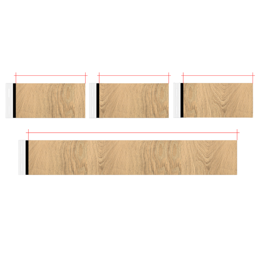 Aluminum Plate Panel App 01 Profile Shape