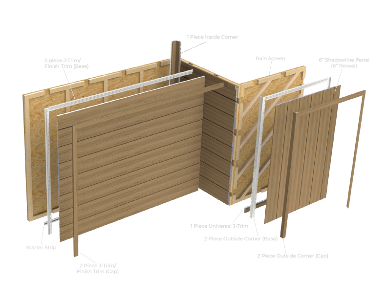 Aluminum Plate Panel App 01 Profile Shape