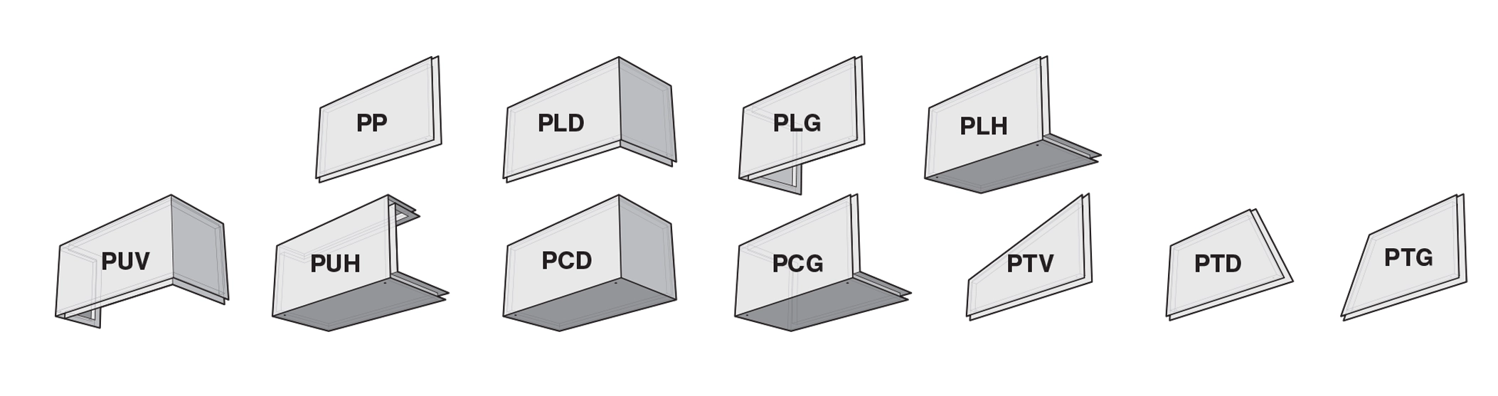 Aluminum Plate Panel App 01 Profile Shape 02