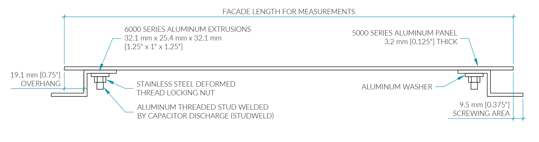 Aluminum Plate Panel App 01 Profile Shape 03