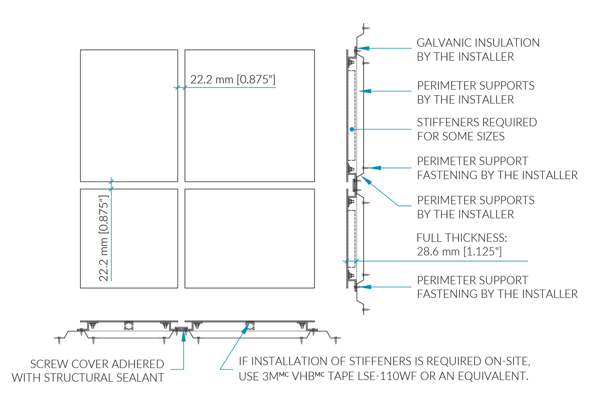 Aluminum Plate Panel App 01 Profile Shape 04