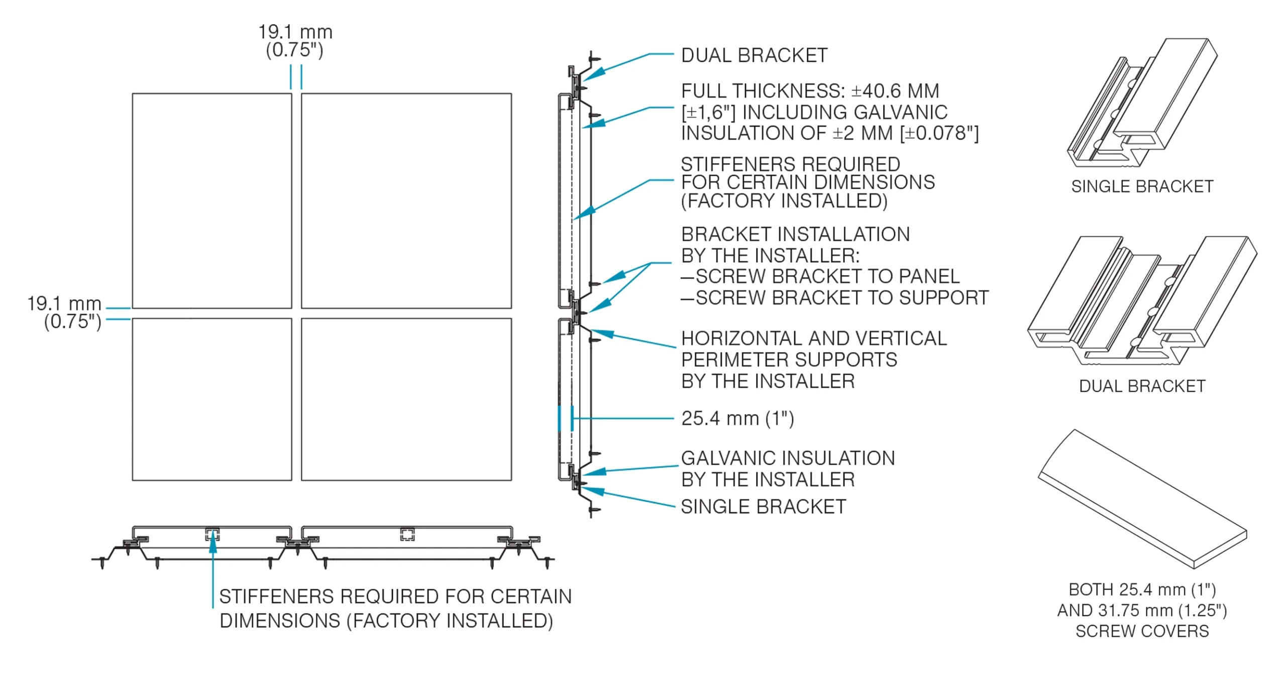 Aluminum Plate Panel App 02 Profile Shape 04