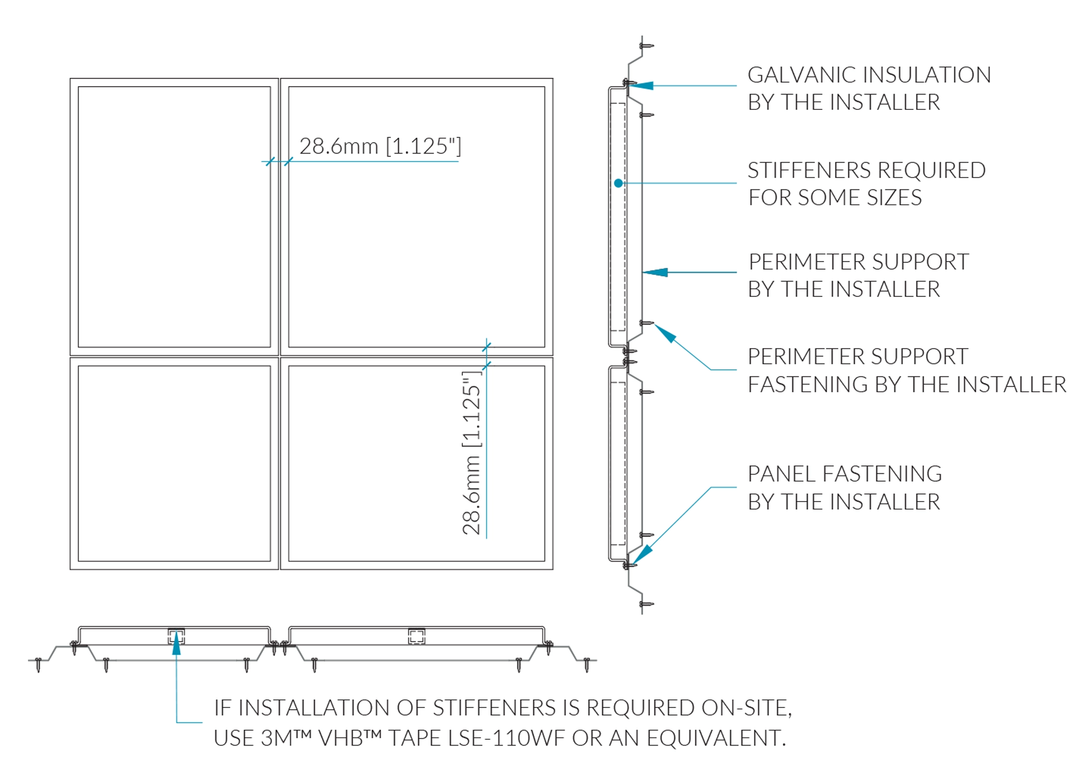 Aluminum Plate Panel App 04 Profile Shape 04