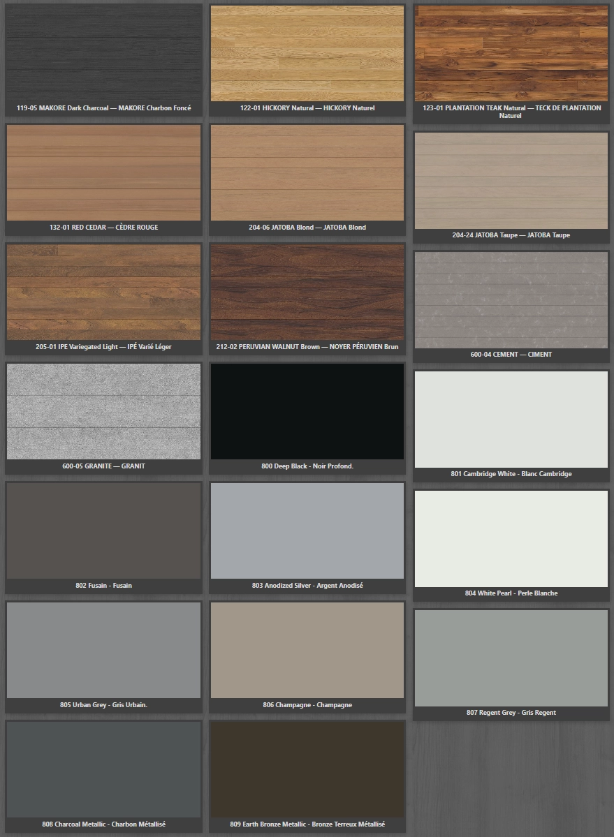 Architectural Aluminum Batten Privacy Screen Louver Available Sizes