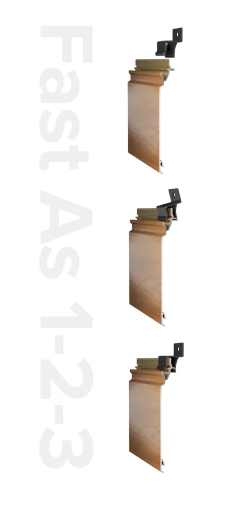 Extruded Aluminum Siding Soffit Fastplank 1 2 3 Fast Install